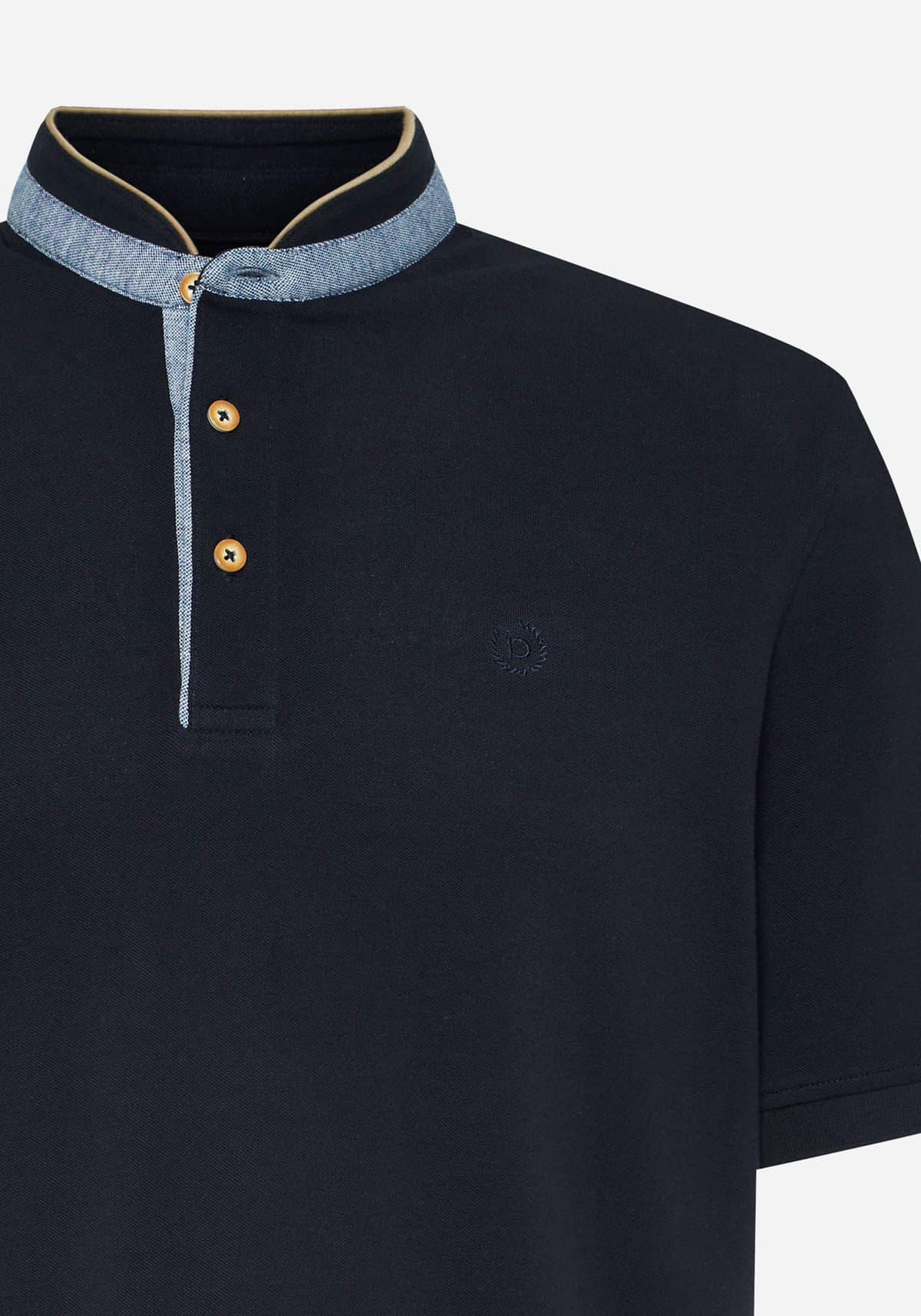 Men's Polo Shirts Bugatti Sportswear Blue