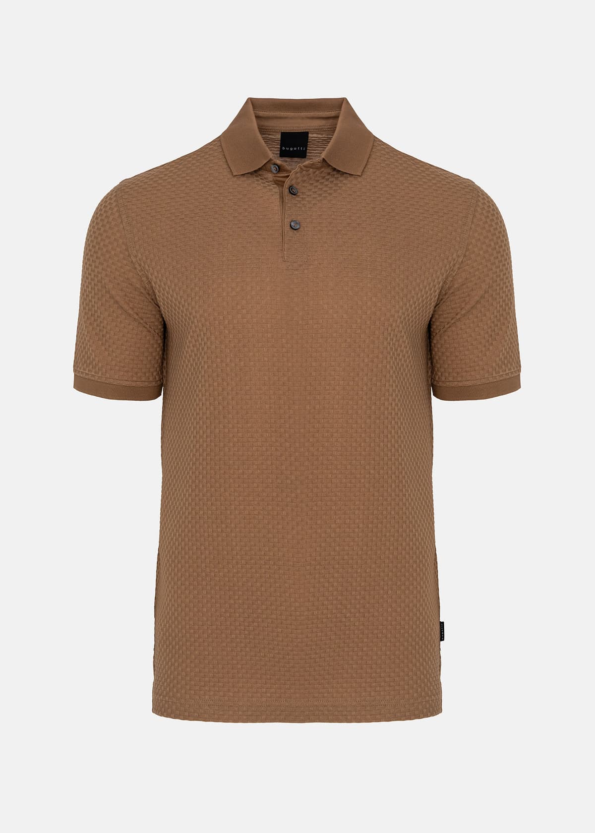 Bugatti Polo Μπλούζα της σειράς Stripe - 8150 75104C 60 Taba