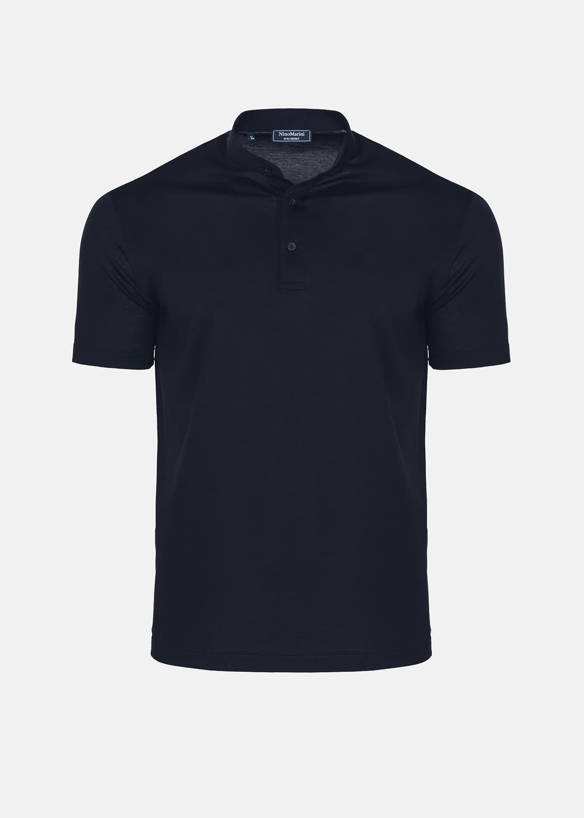 Nino Marini Polo Μπλούζα της σειράς Merci - XININ82200 00235 Blue Navy