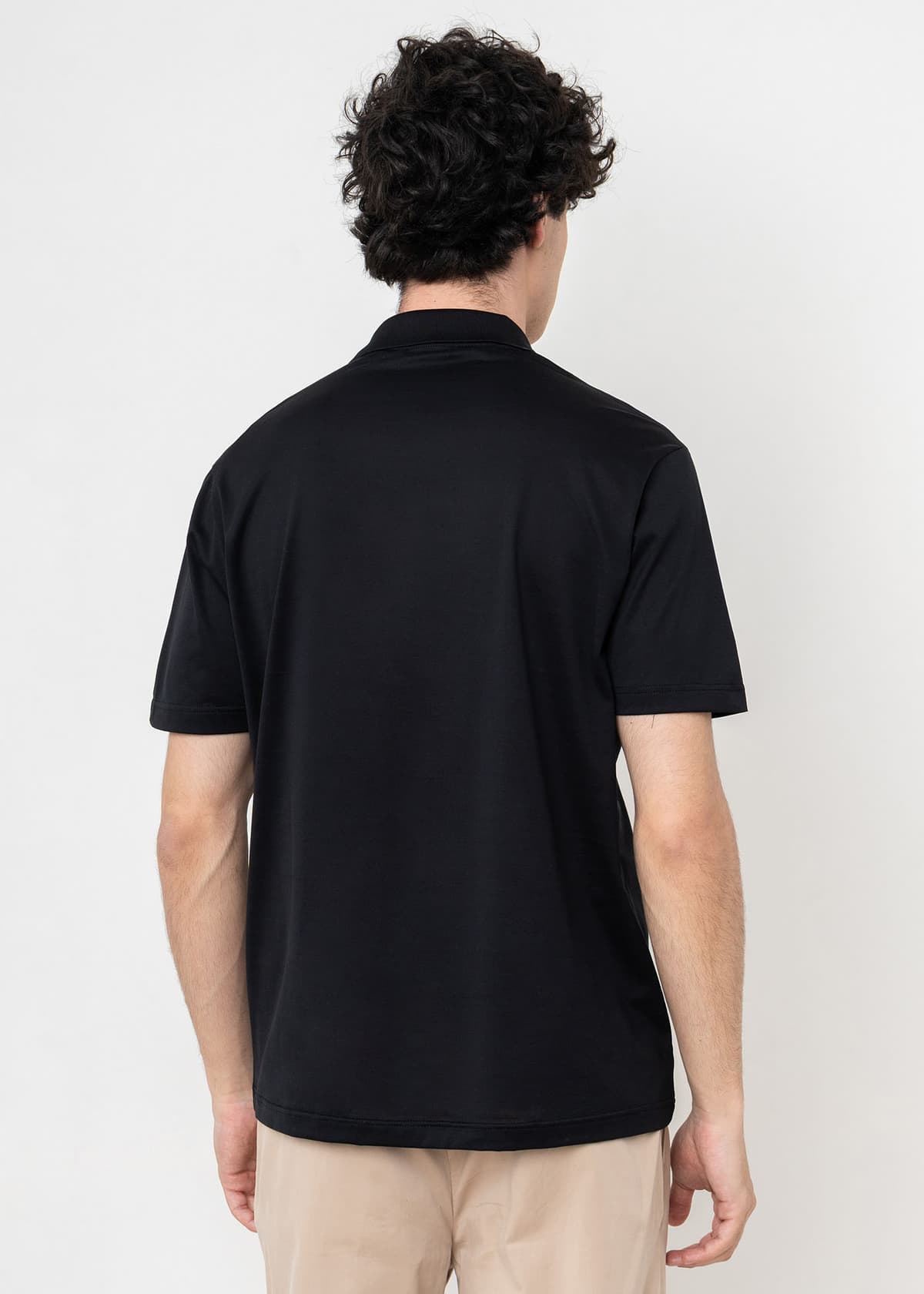 Nino Marini Polo Μπλούζα της σειράς Basic - XININ82300 00045 Black