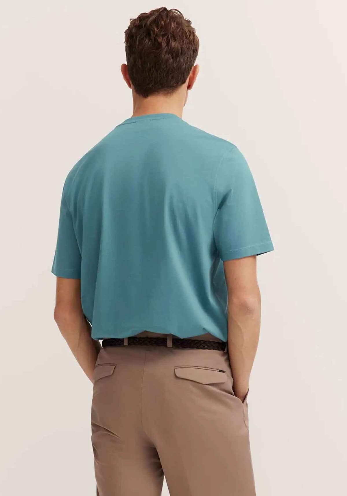 Bugatti T Shirt της σειράς Basic - 8350 75040C 550 Bottle Green