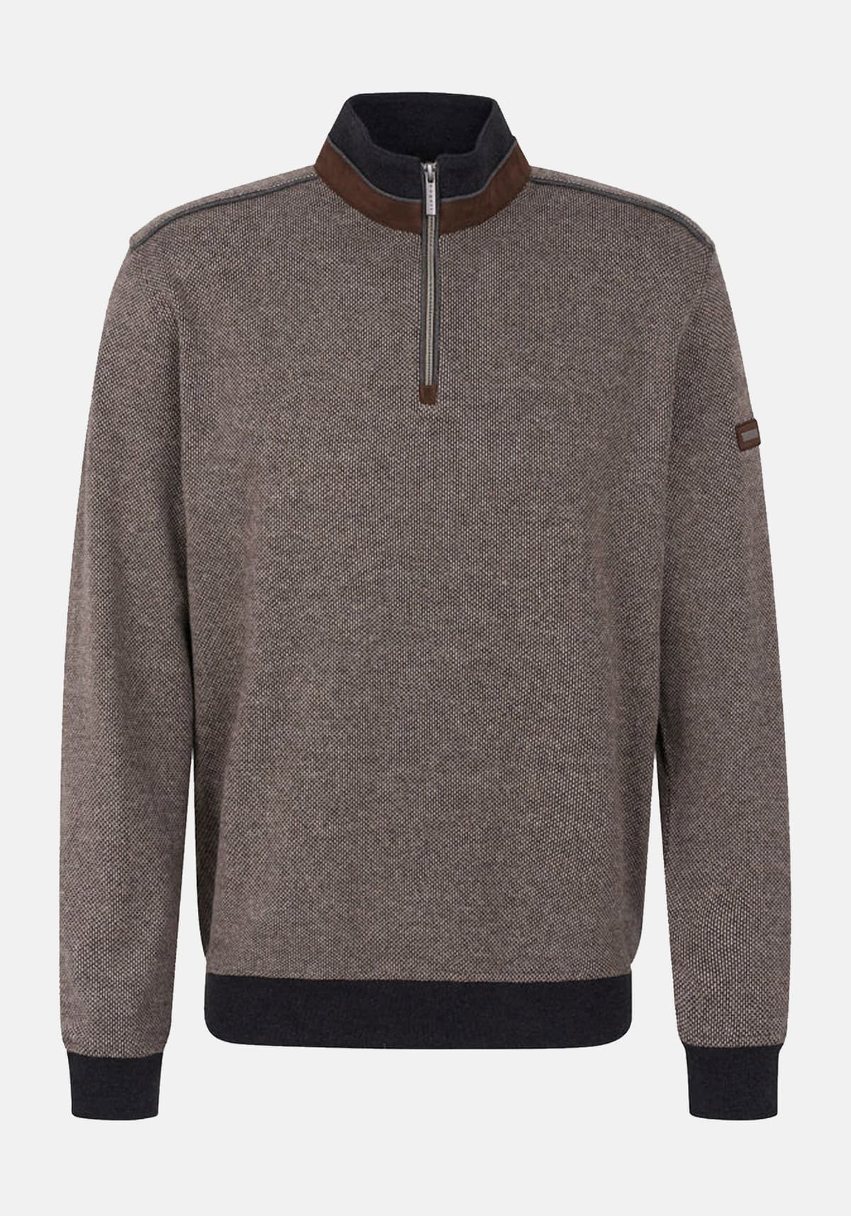 Men's Hoodies & Sweatshirts Bugatti Sportswear Brown
