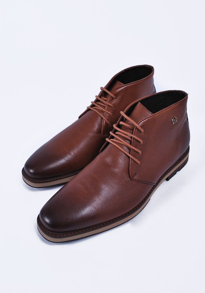 Men's Ankle Boots Monte Napoleone Brown