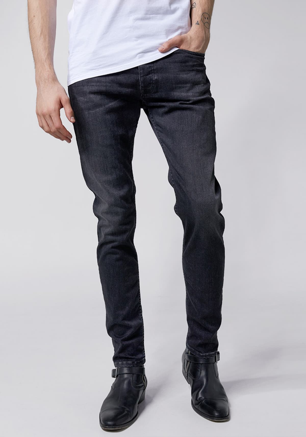 Men's Jeans Tigha Black