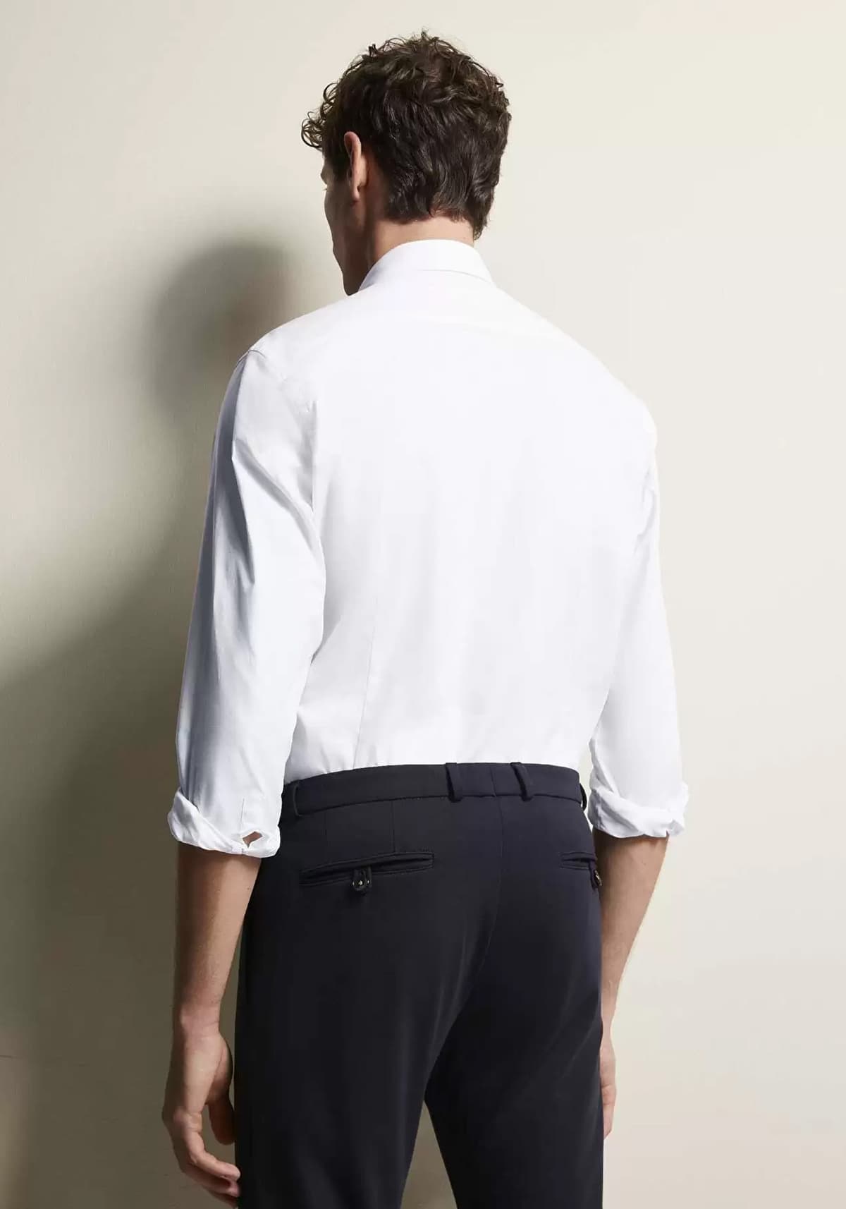 Men's Shirts Bugatti Sportswear White