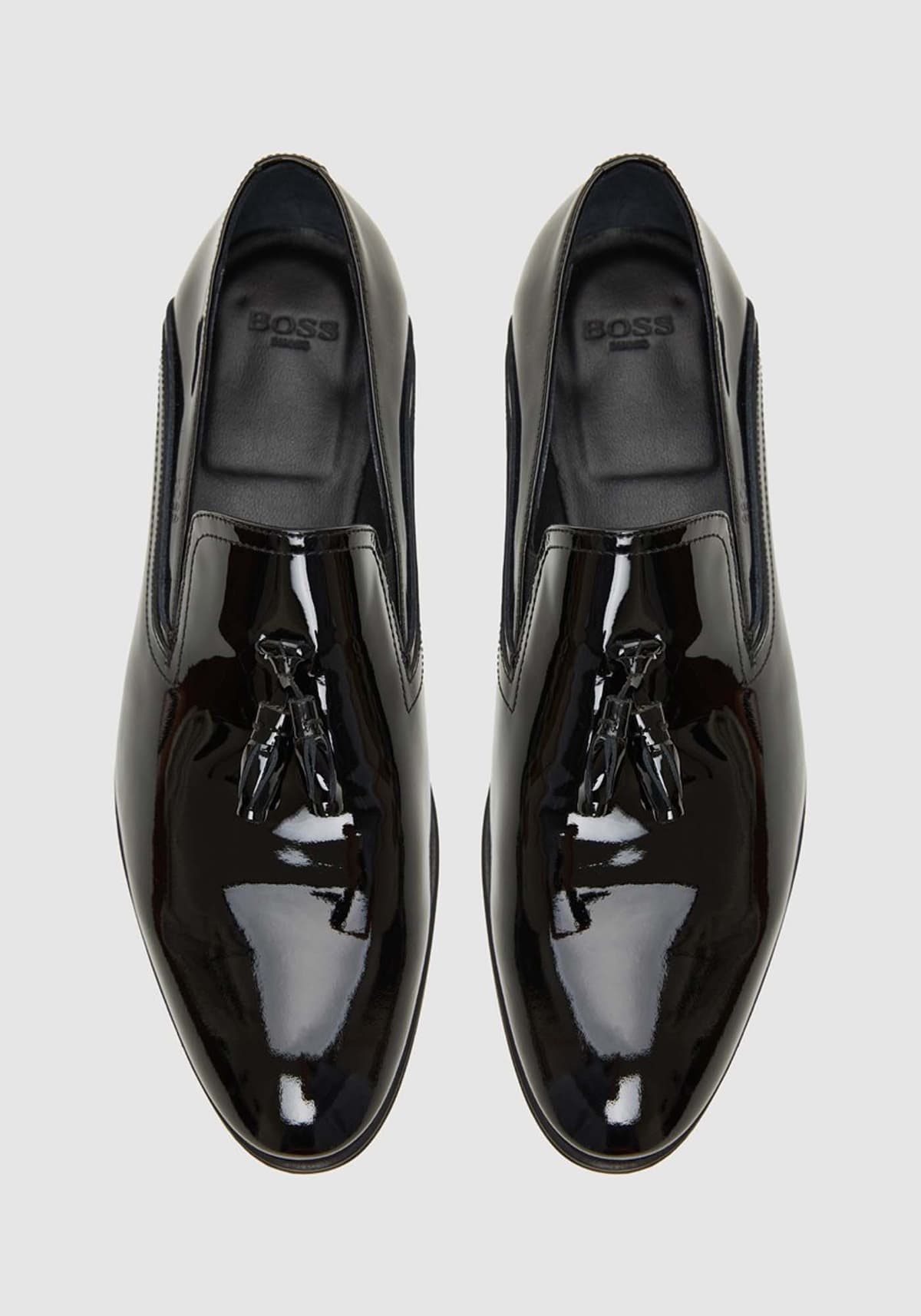 Men's Loafers Boss Shoes Black