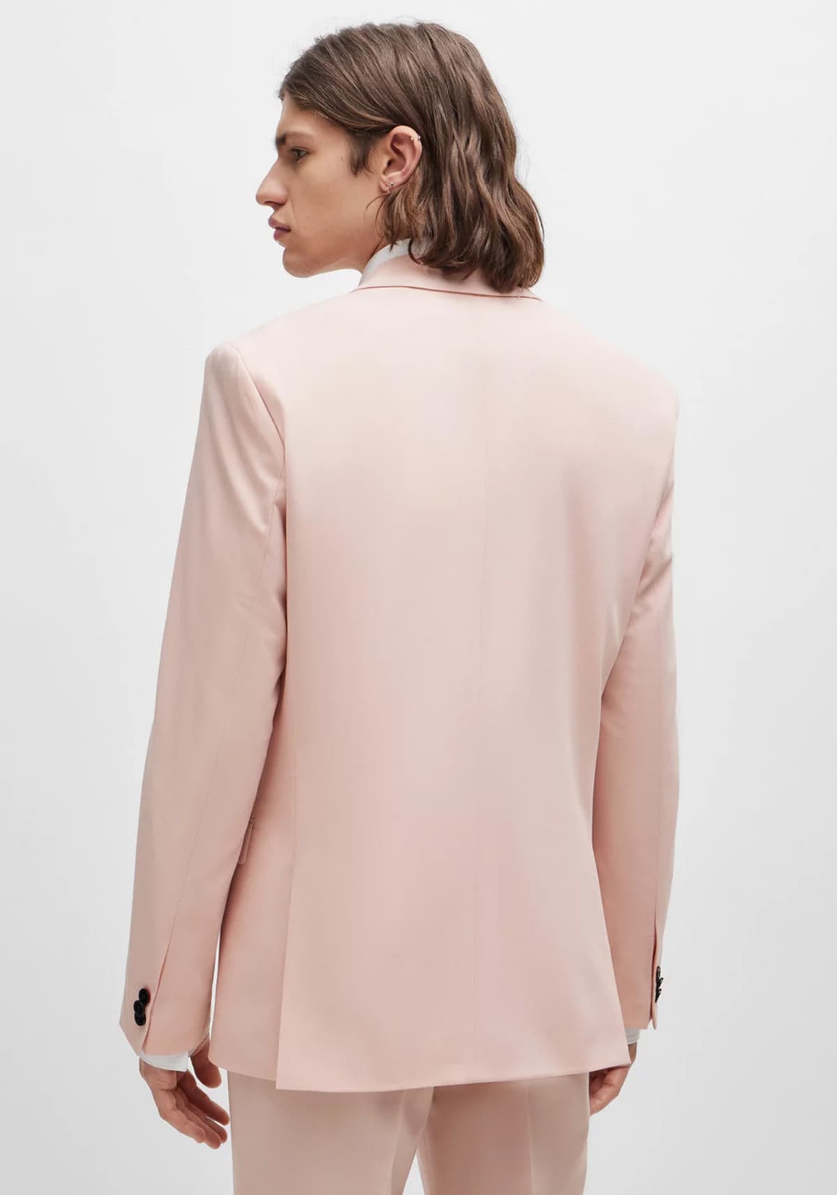 Men's Suits Hugo Pink
