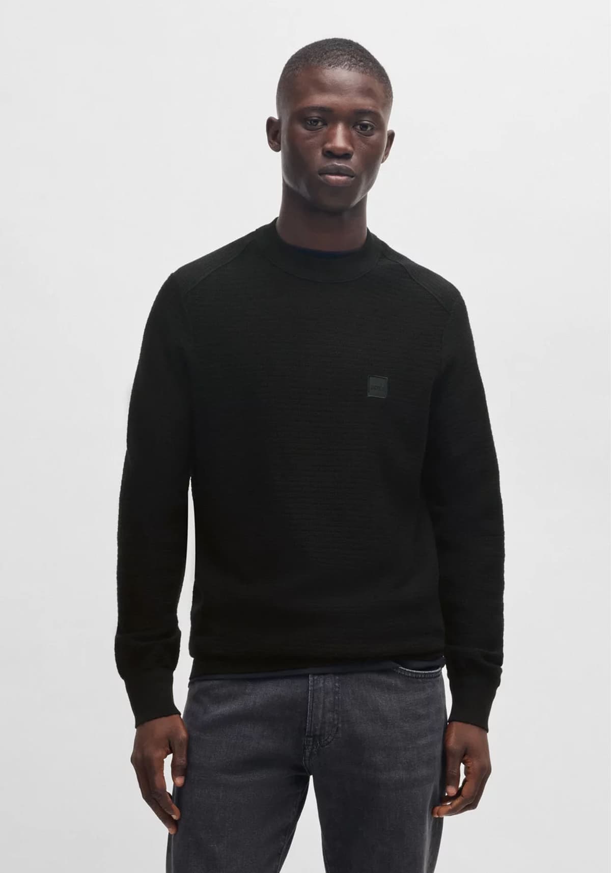 Men's Sweaters Boss Black