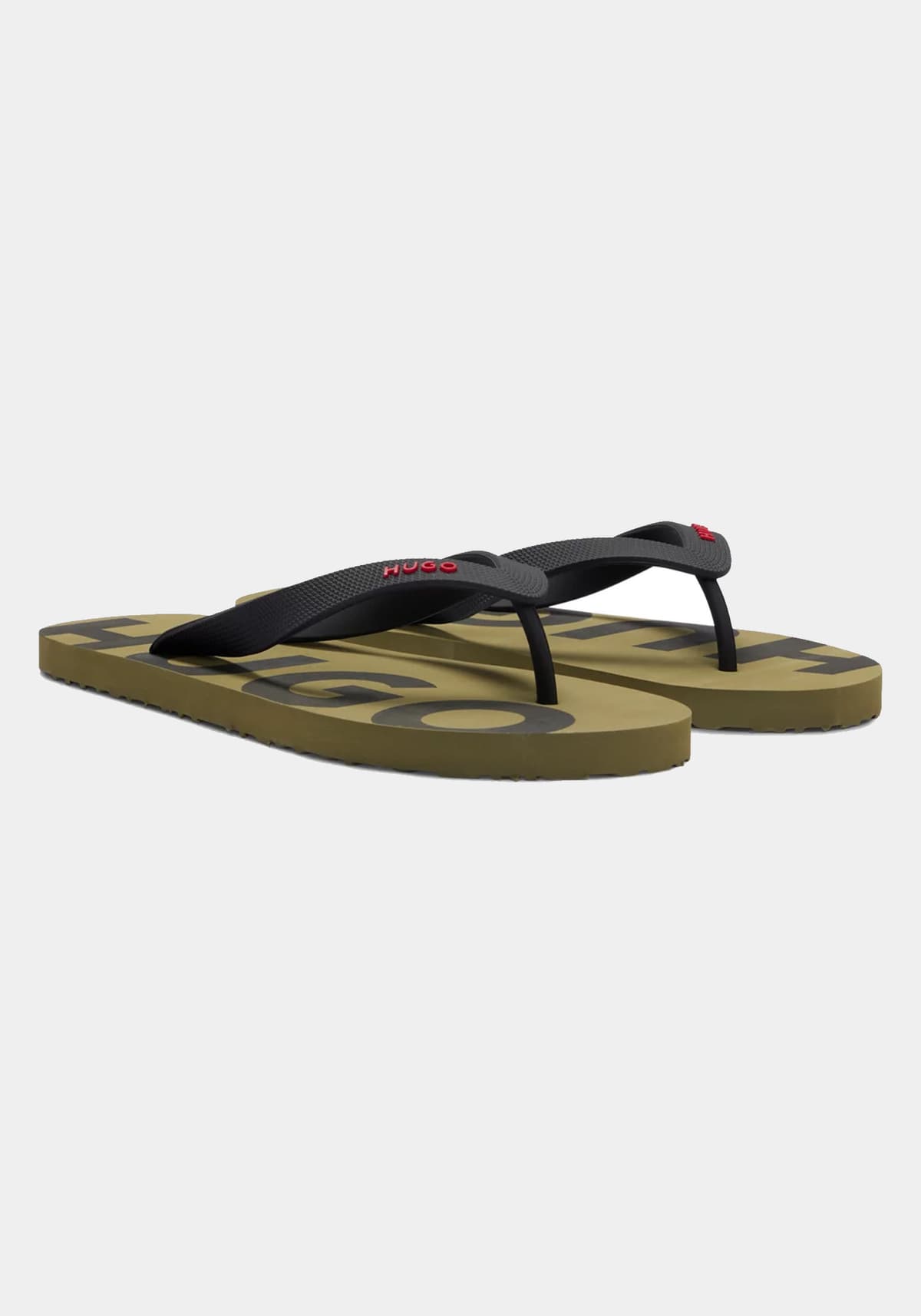 Men's Flip Flops Hugo Khaki