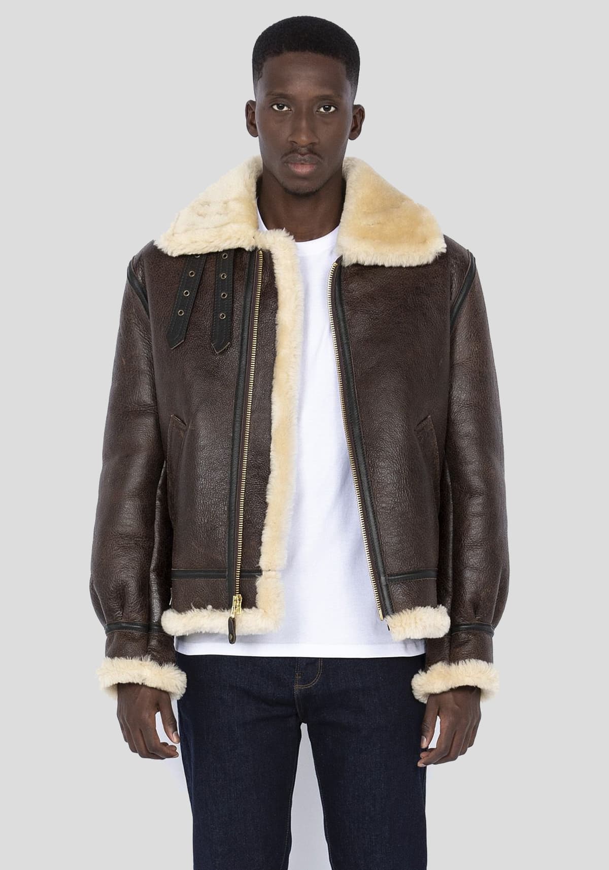 Men's Jackets Schott N.Y.C. Brown