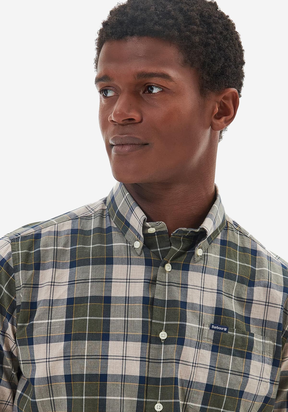 Men's Shirts Barbour Khaki