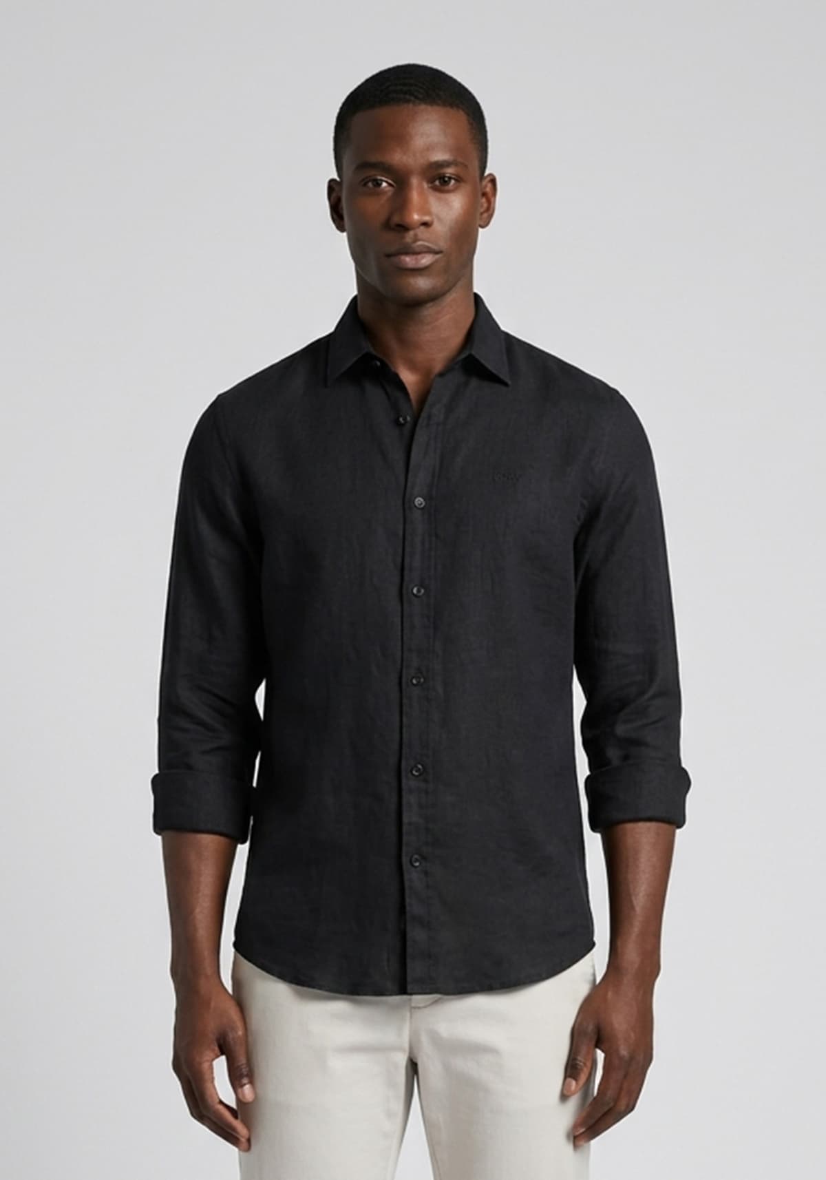 Men's Shirts Boss Black