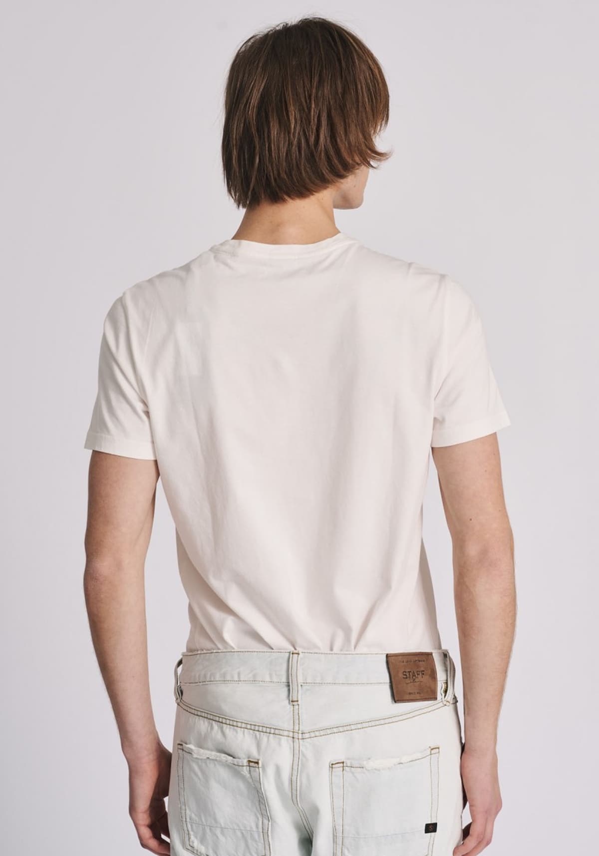 Men's T-Shirts Staff Jeans & CO Ecru