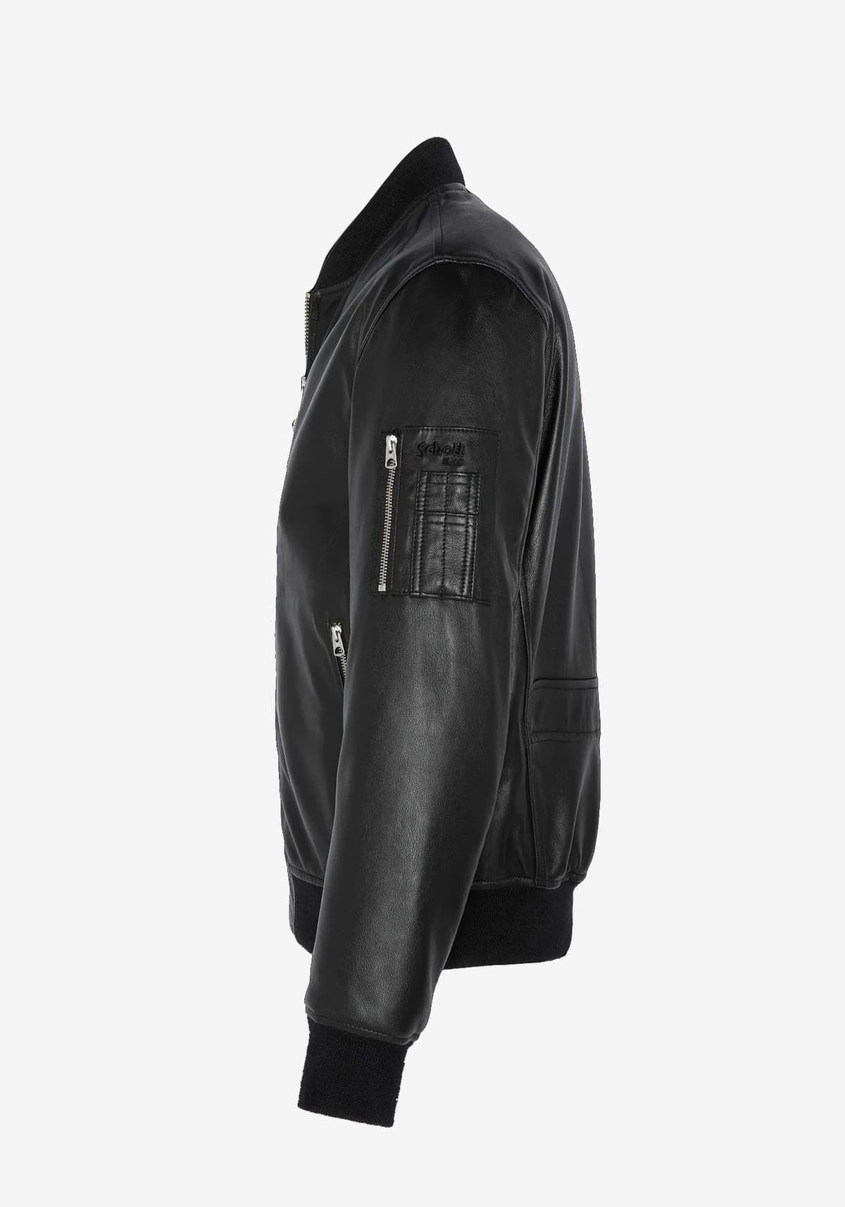 Men's Leather Jackets Schott N.Y.C. Black