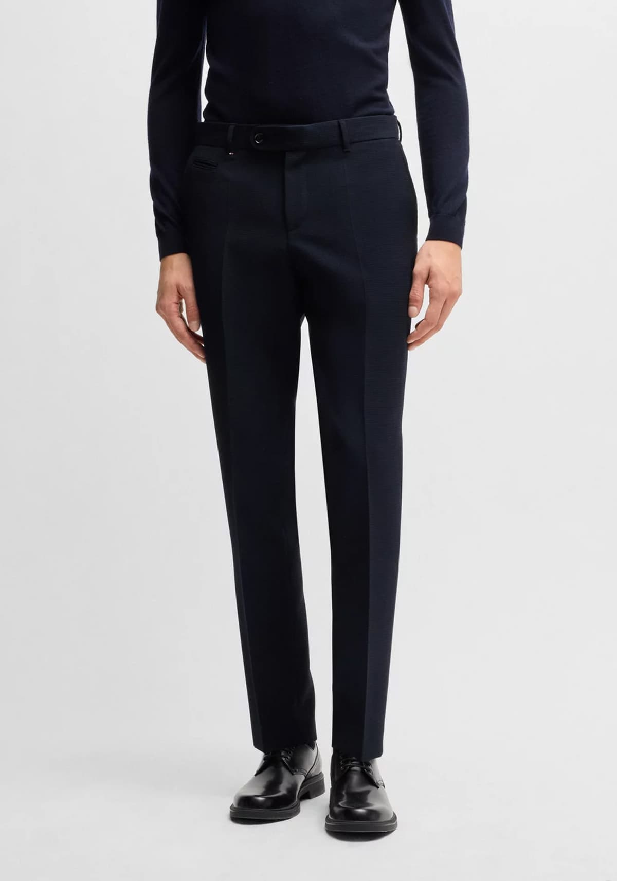 BOSS Υφασμάτινο Παντελόνι της σειράς C Genius - 50535005 404 Dark Blue