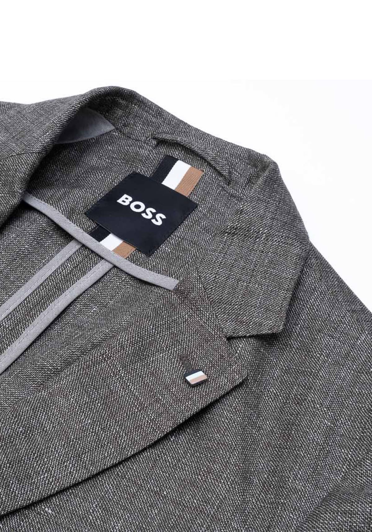 Men's Blazers Boss Khaki