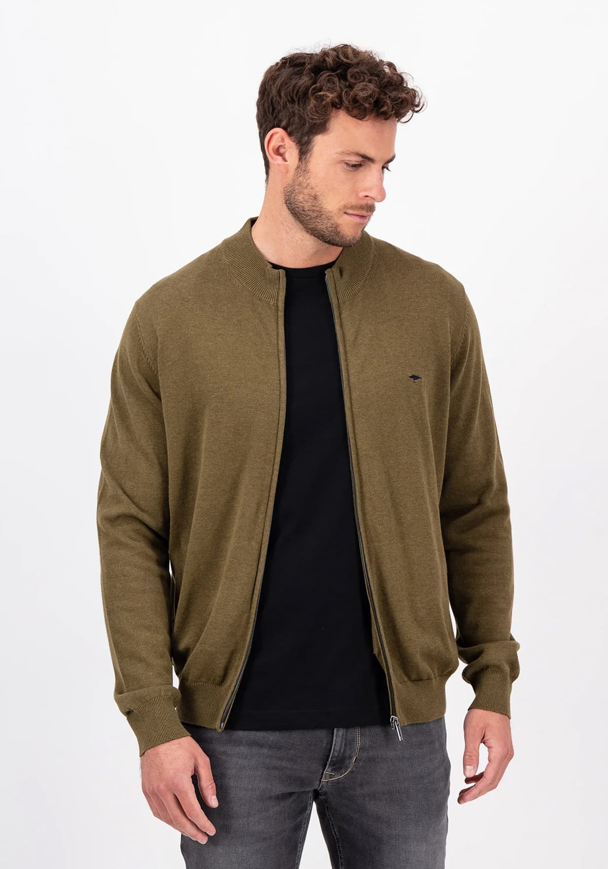 Fynch Hatton Ζακέτα της σειράς Cardigan Zip
