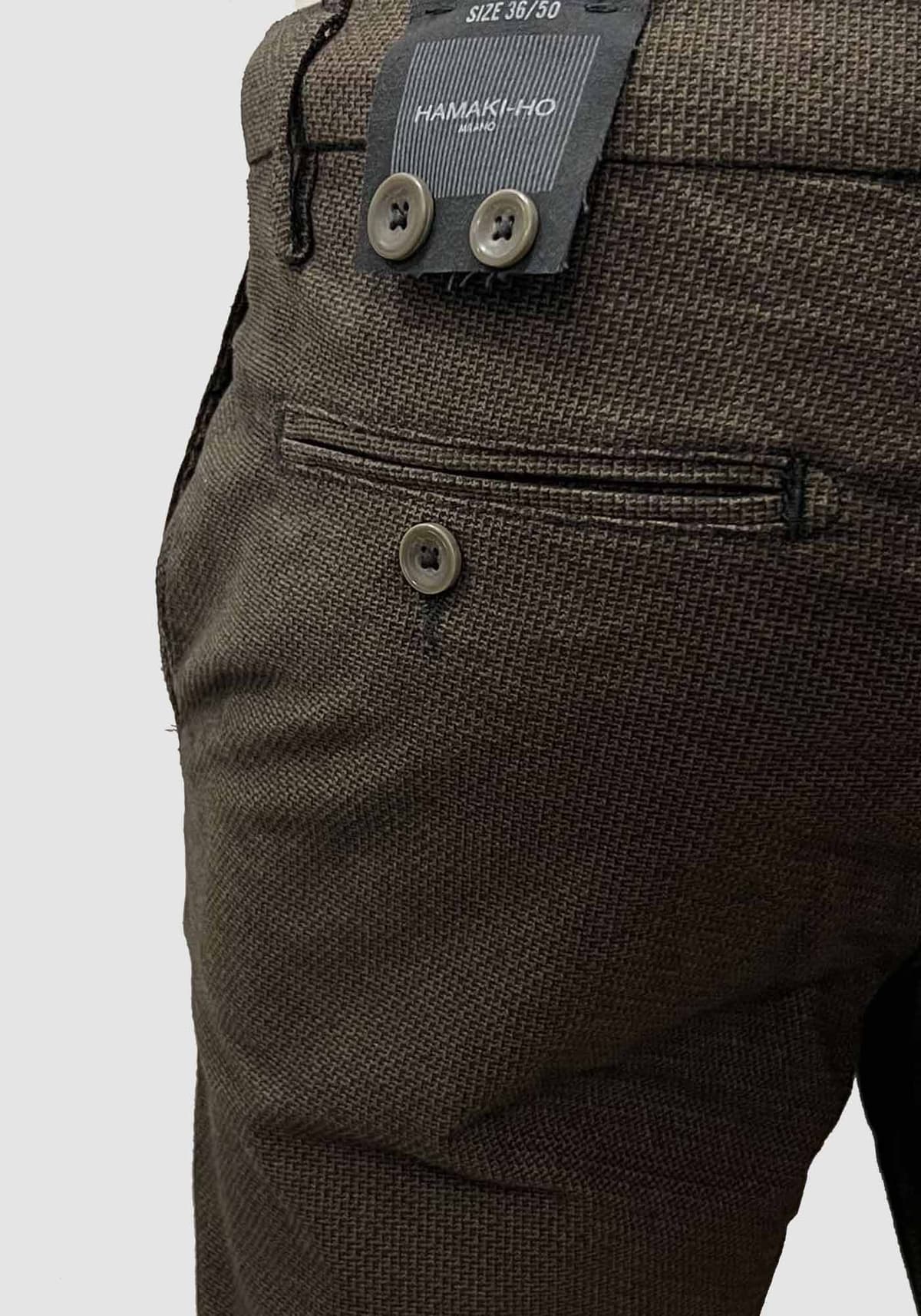 Men's Chino Pants Hamaki-Ho Brown