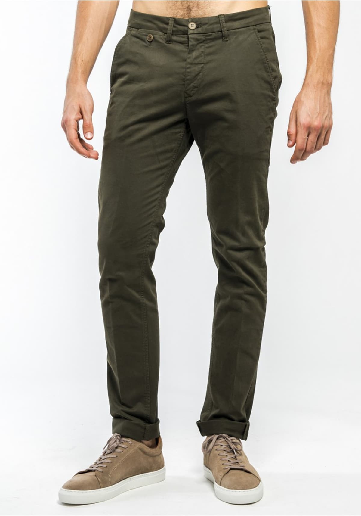 Men's Pants Staff Jeans & CO Green