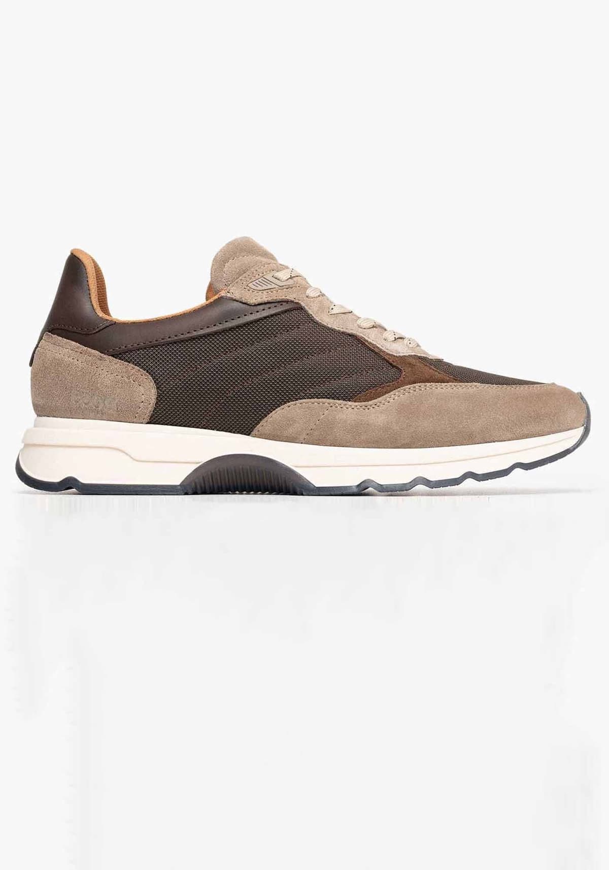 Men's Sneakers Boss Shoes Brown