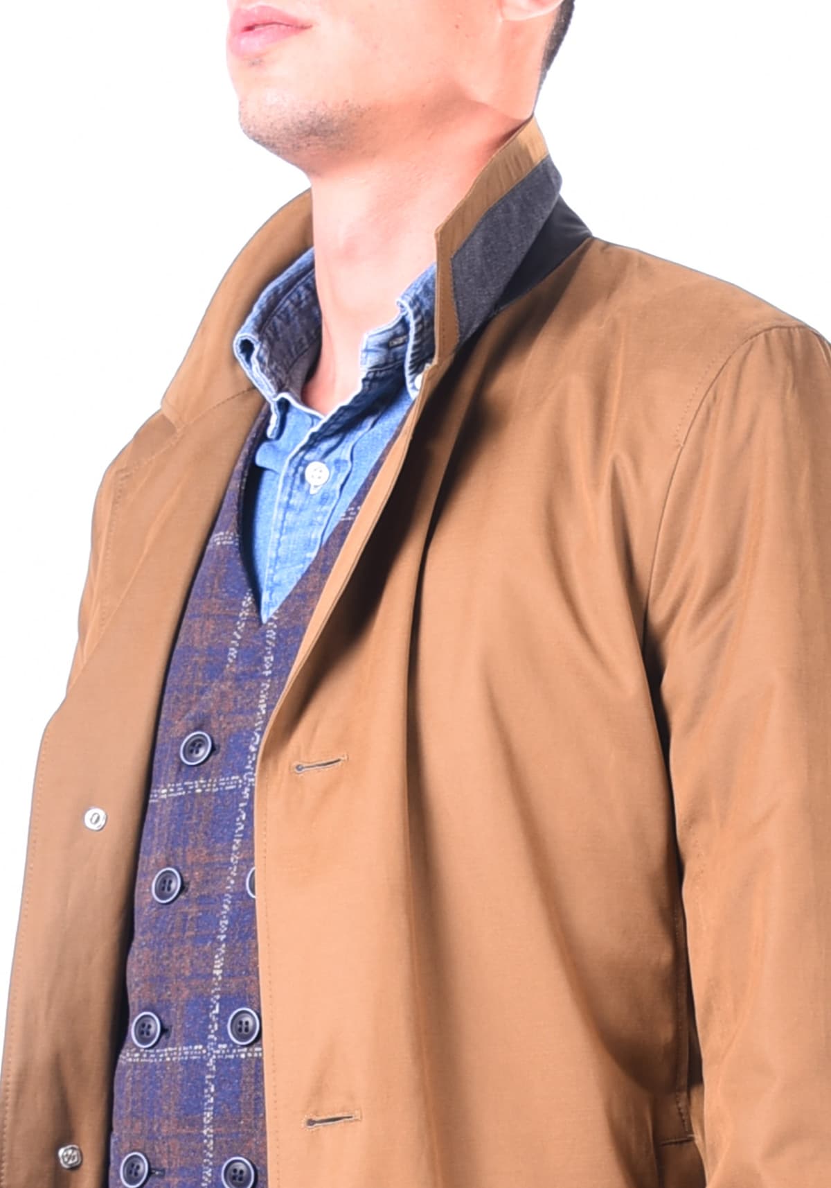 Men's Trench Coats Daniel Hechter Brown