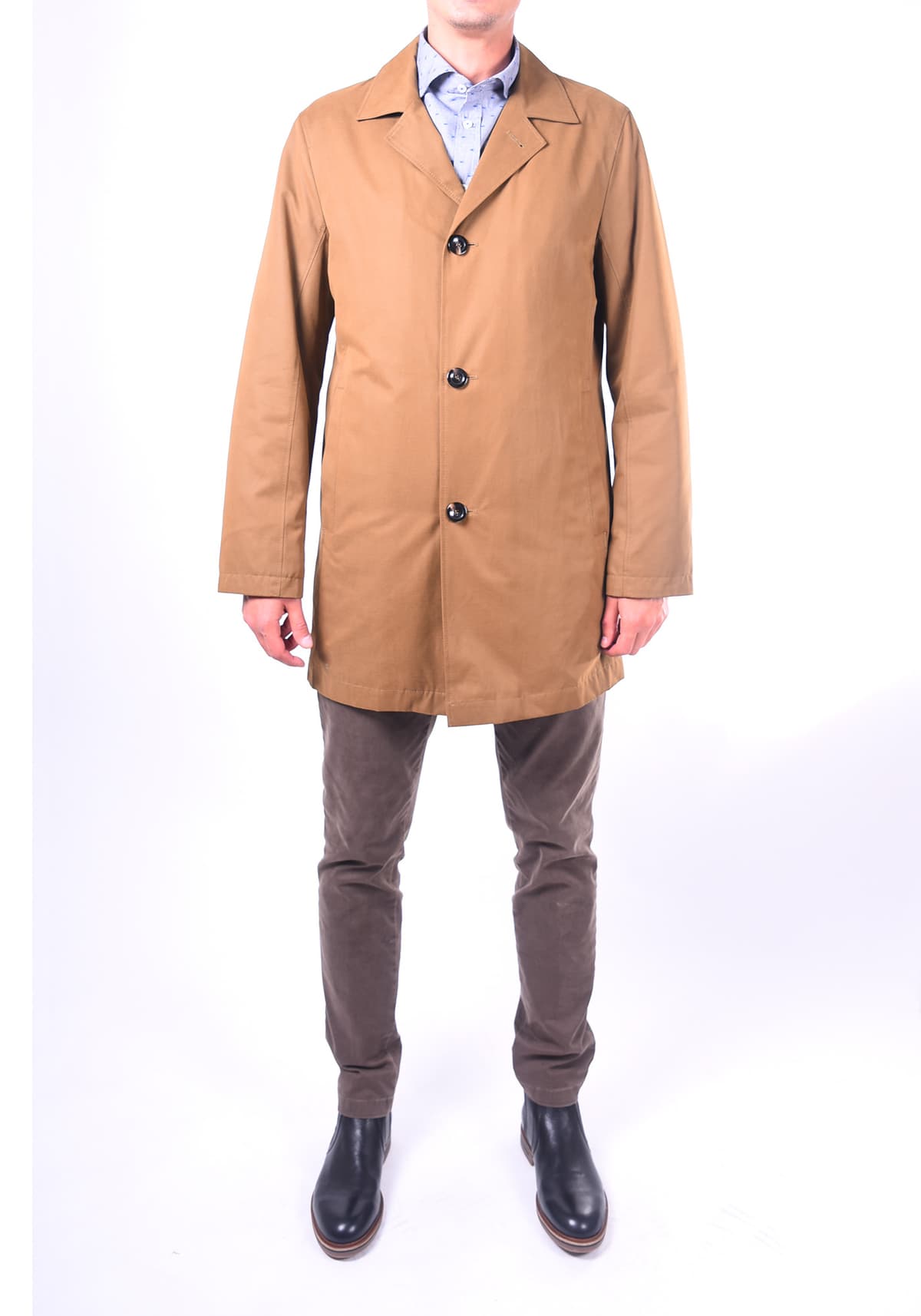 Men's Trench Coats Daniel Hechter Brown