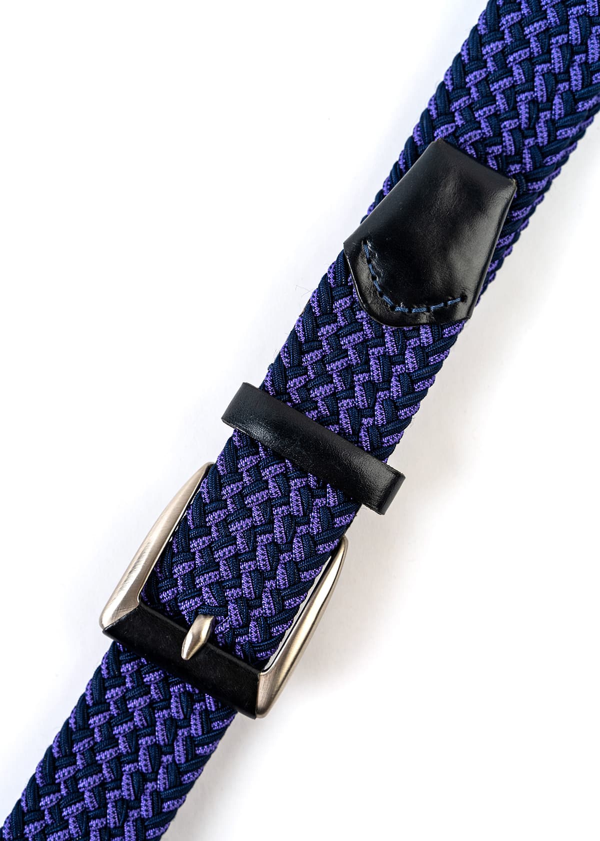 Stefano Corsini Braided Belt - Blue