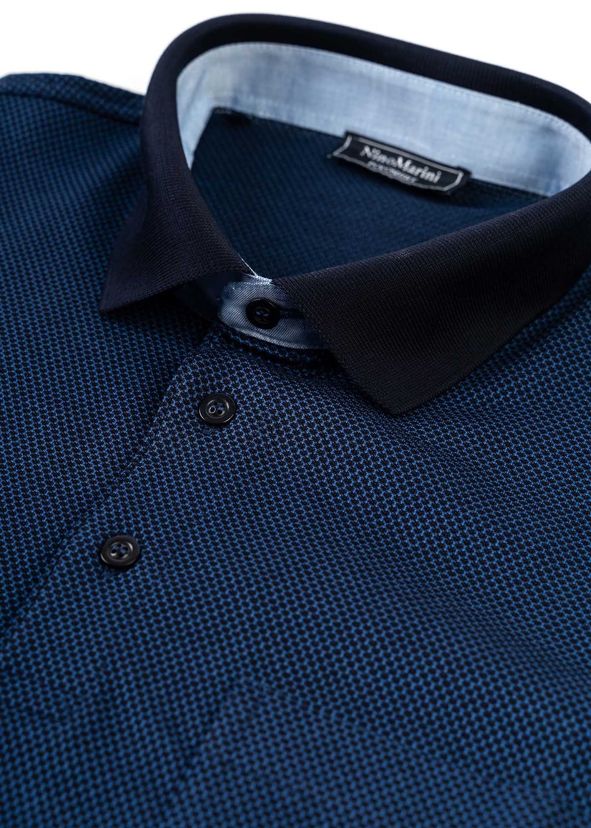 Men's Polo Shirts Nino Marini Blue