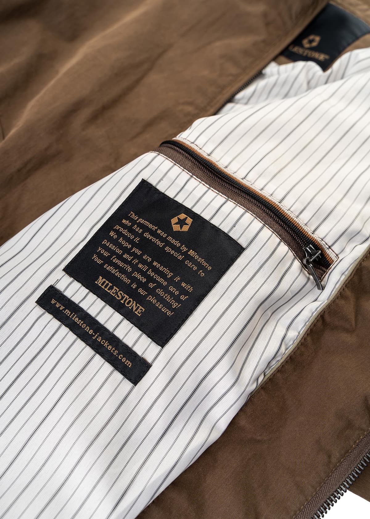 Men's Jackets Milestone Brown