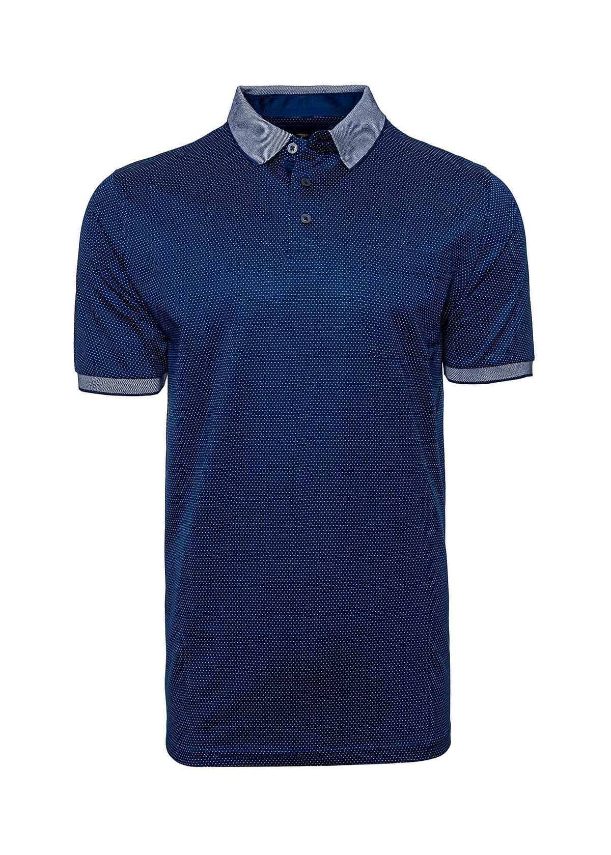 Men's Polo Shirts Fynch Hatton Blue