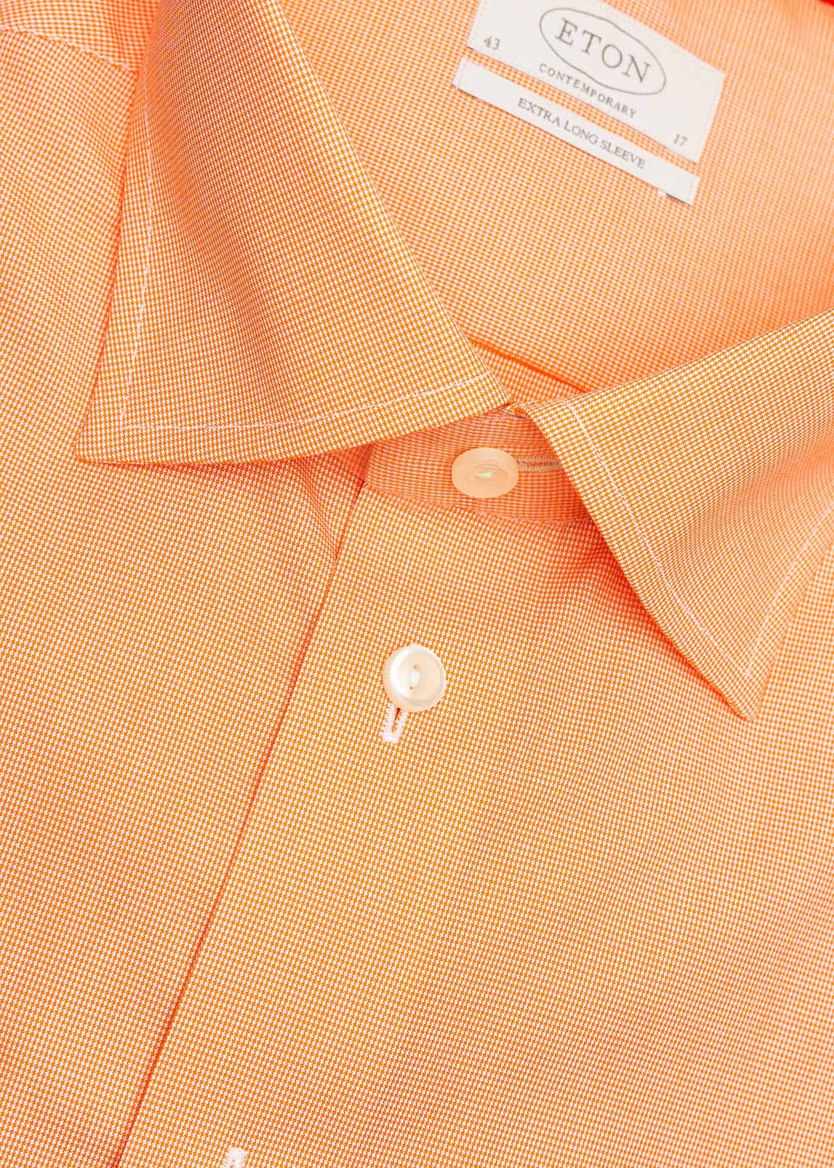 Men's Shirts Eton Shirt Orange