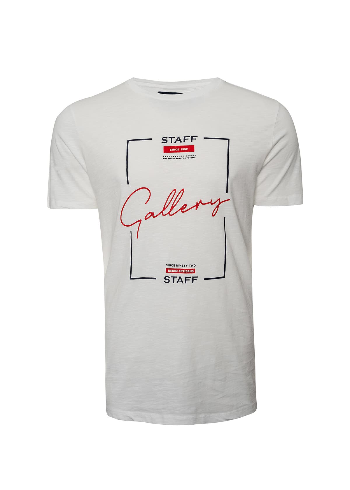 Men's T-Shirts Staff Jeans & CO White