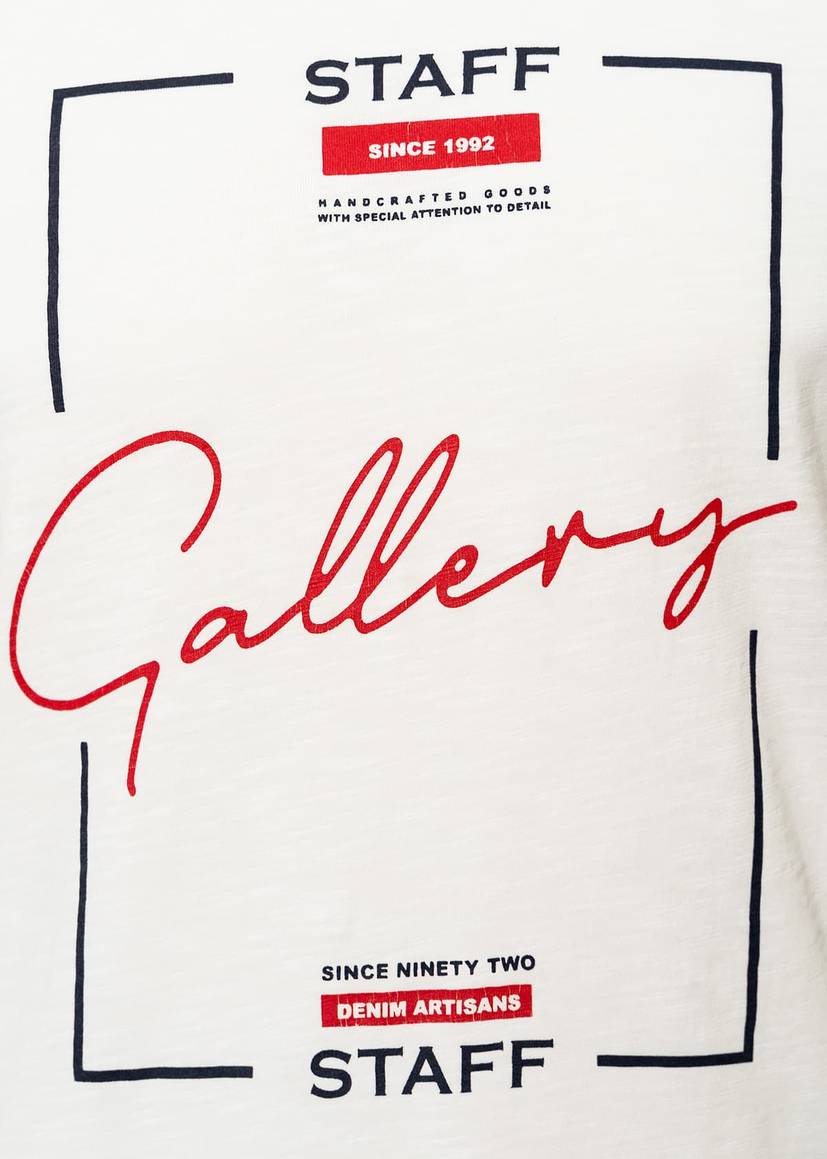 Men's T-Shirts Staff Jeans & CO White