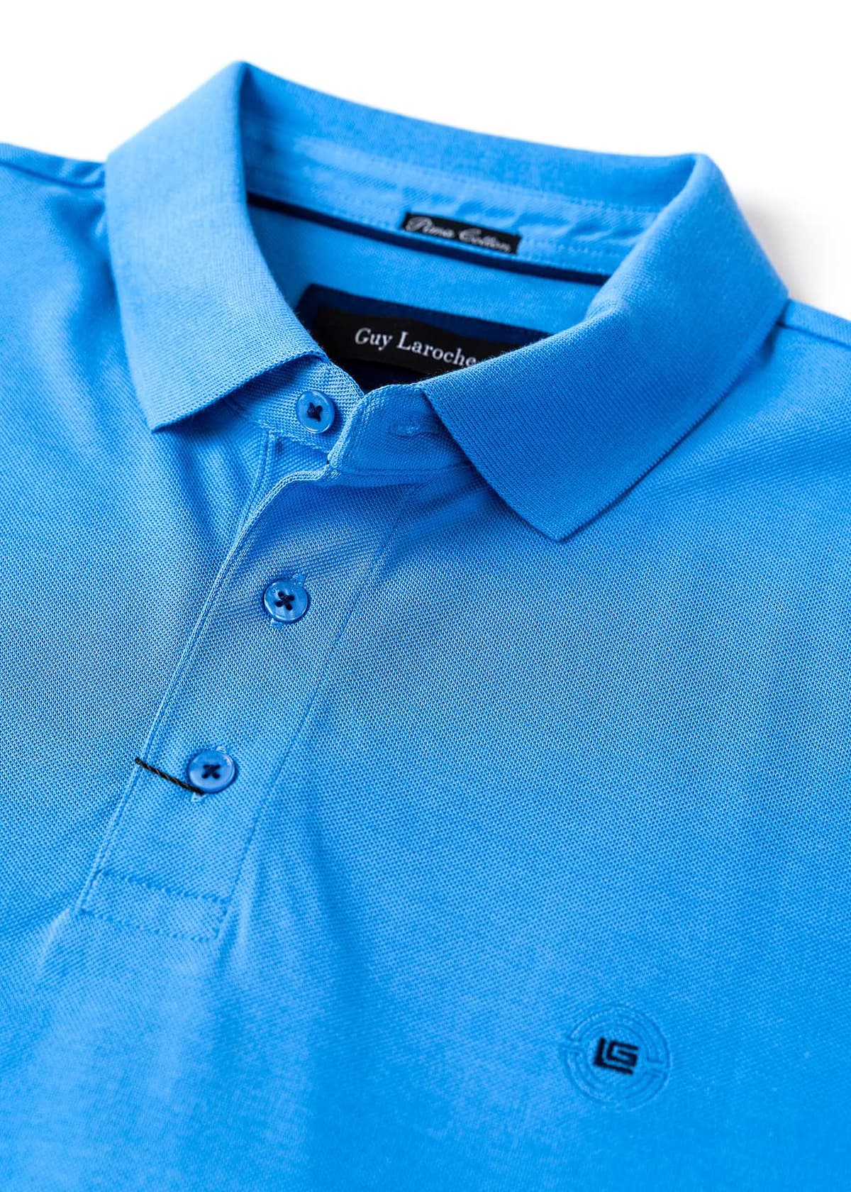 Men's Polo Shirts Guy Laroche Blue