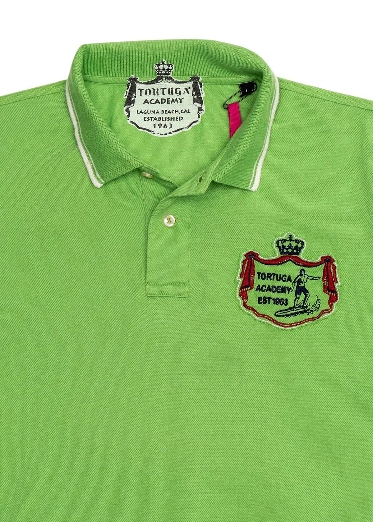 Men's Polo Shirts La Tortuga Green
