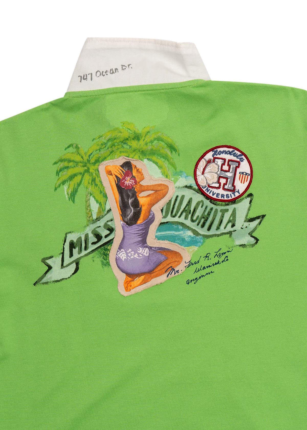 Men's Polo Shirts La Tortuga Green