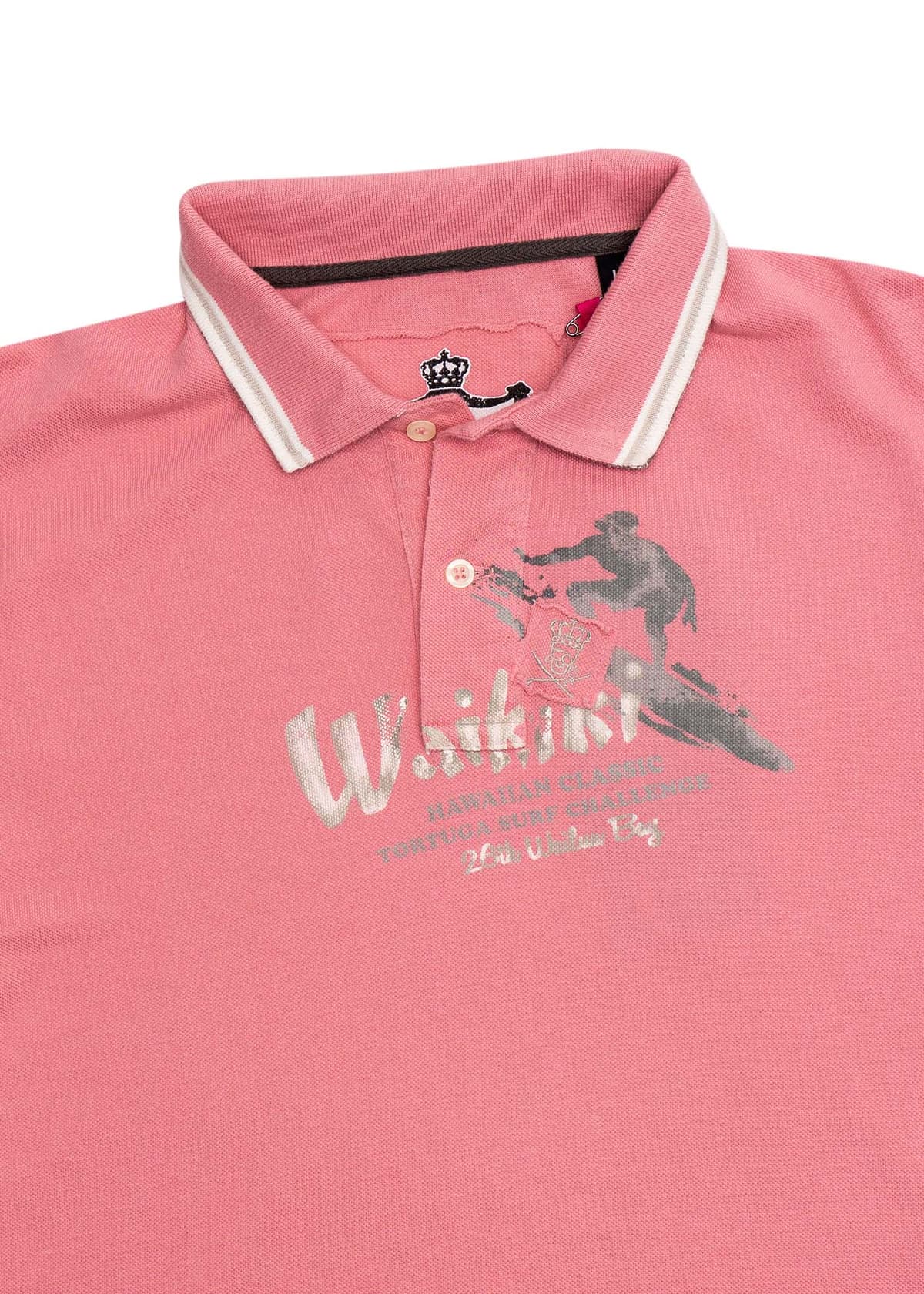 Men's Polo Shirts La Tortuga Pink