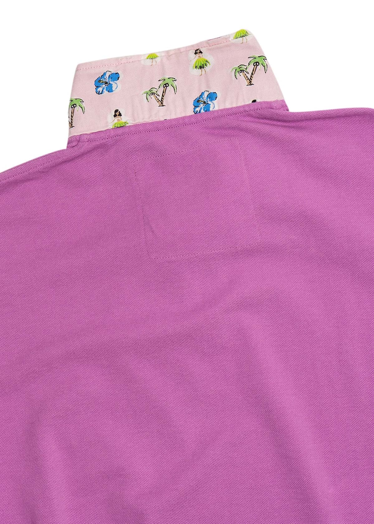 Men's Polo Shirts La Tortuga Purple