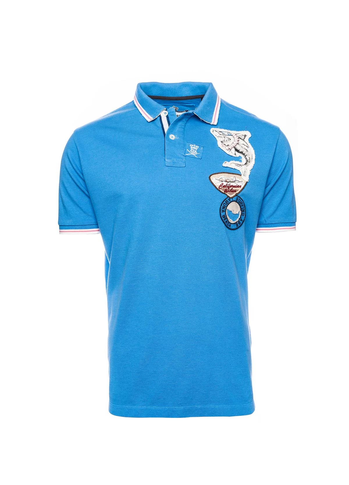 Men's Polo Shirts La Tortuga Blue