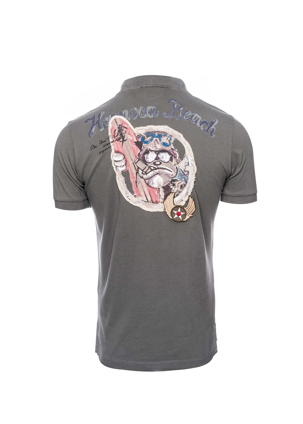Men's Polo Shirts La Tortuga Gray