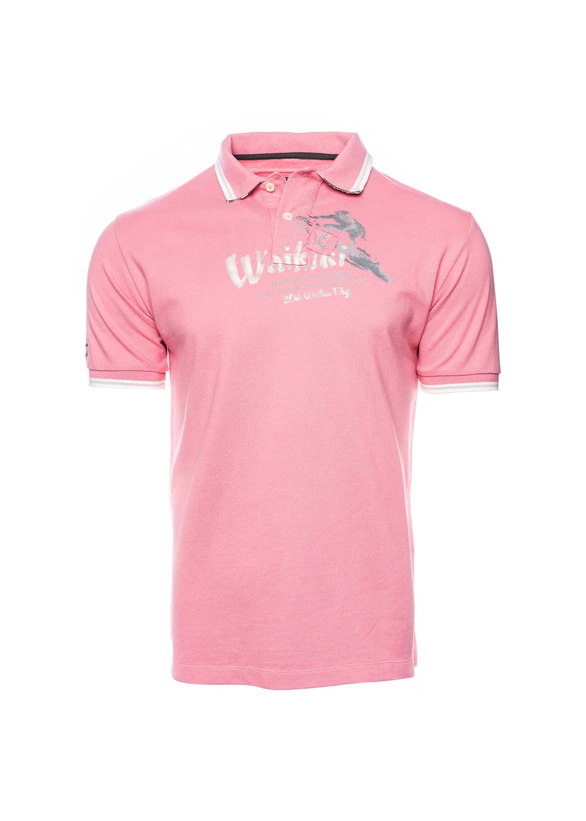Men's Polo Shirts La Tortuga Pink