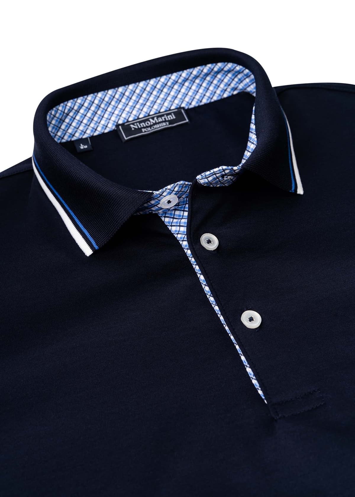 Men's Polo Shirts Nino Marini Blue