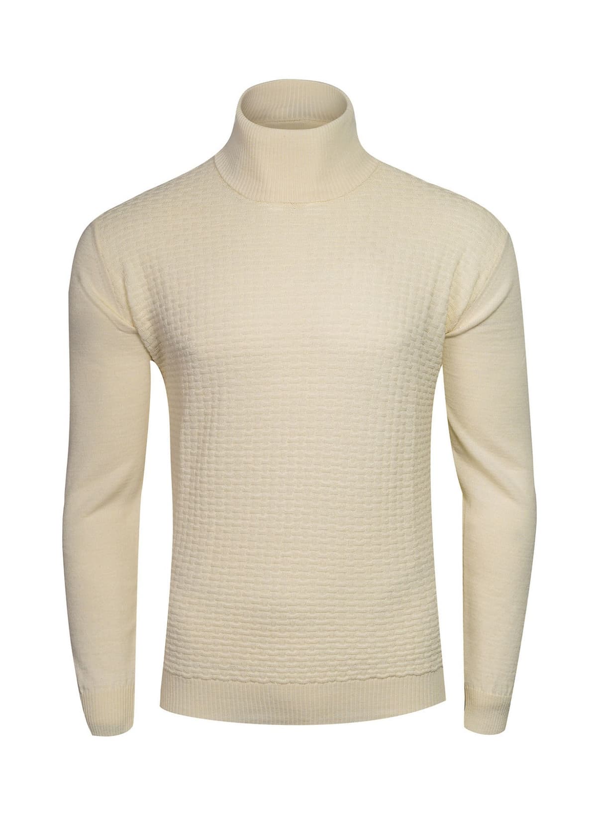 Men's Turtlenecks Malagrida White