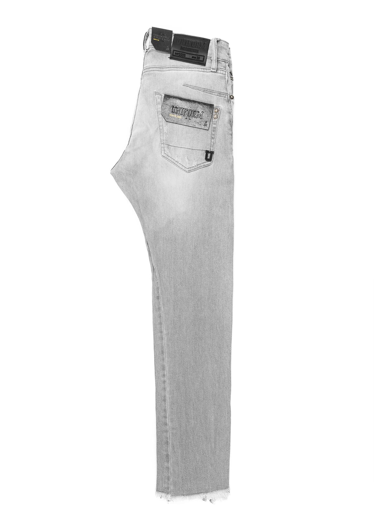 Men's Jeans Uniform Gray