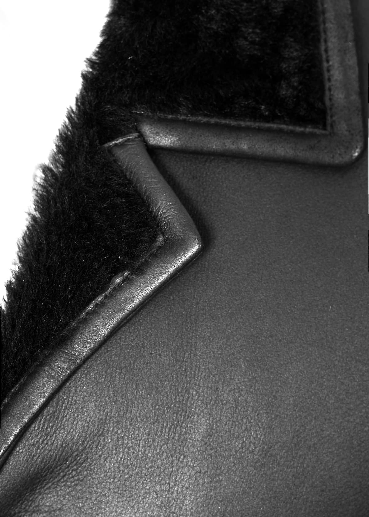 Men's Leather Jackets Milestone Black