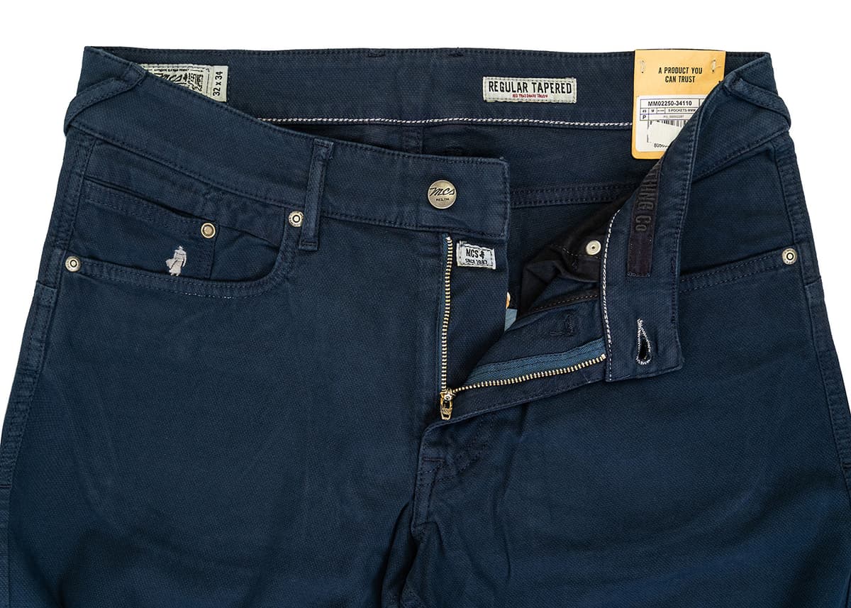 Men's Pants MCS Marlboro Classics Blue