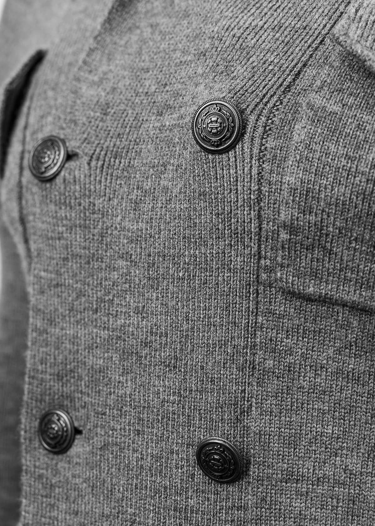 Men's Cardigans Ikks Gray