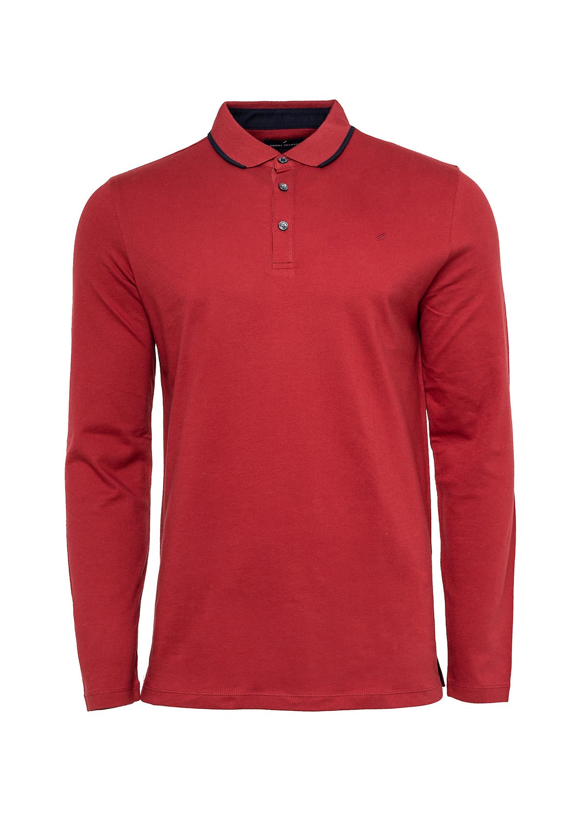 Ανδρική Polo μπλούζα σε Custom Slim γραμμή - 75025 182925 360 Red