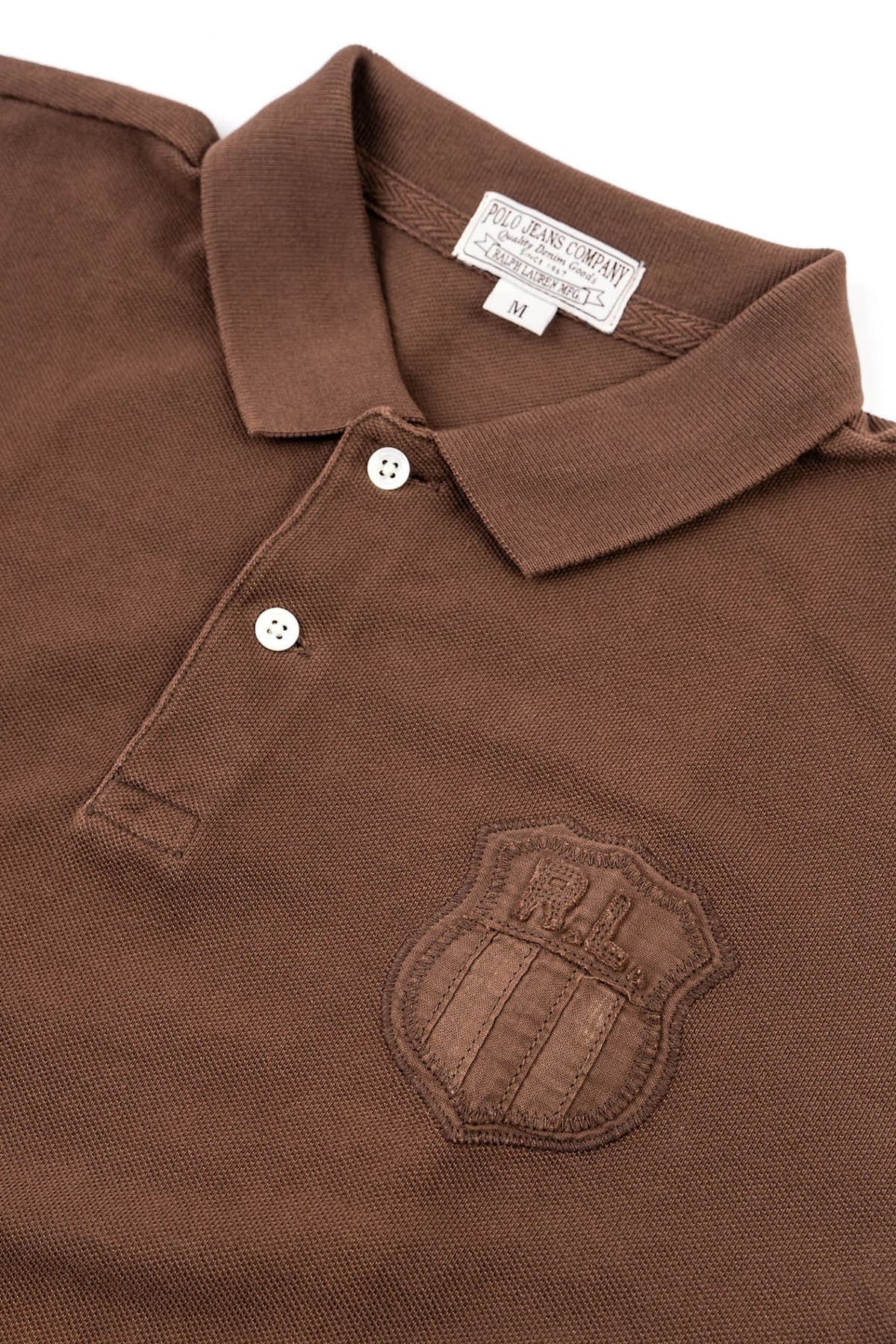 Ανδρική Kingston Pique Polo μπλούζα σε Custom γραμμή - 0442738 Bison Brown
