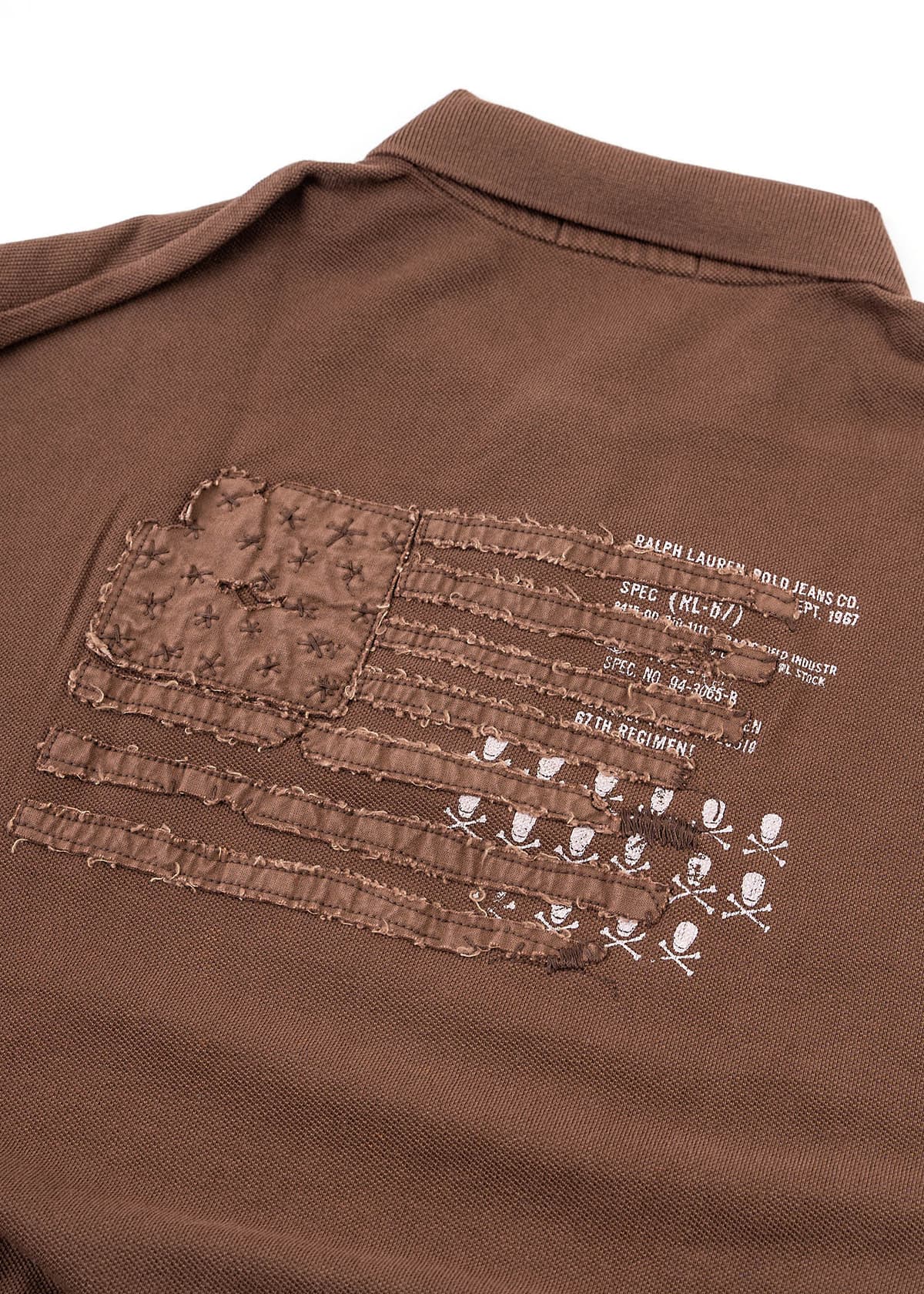 Ανδρική Kingston Pique Polo μπλούζα σε Custom γραμμή - 0442738 Bison Brown